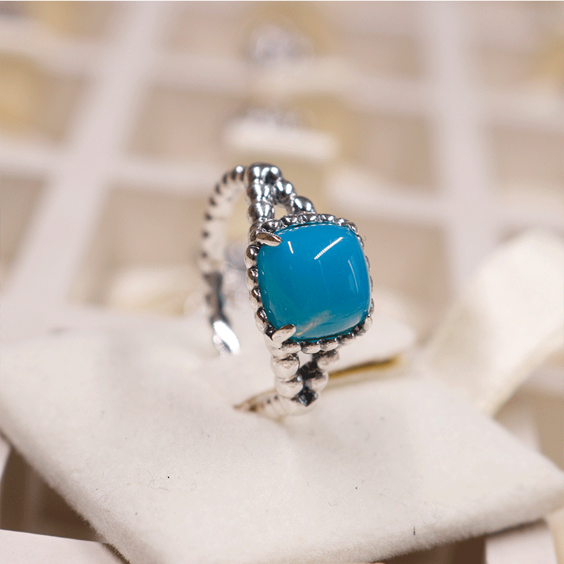 2018 Summer 925 Sterling Silver Ring Peacock blue zircon Original Fashion Rings DIY Charms Jewelry For women Making
2018 Summer 925 Sterling Silver Ring Peacock blue zircon Original Fashion Rings DIY Charms Jewelry For women Making
