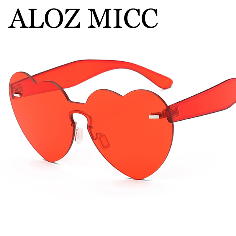 ALOZ MICC 2018 Newest Heart Women Sunglasses Designer Oversize Rimless Fashion Candy Colors Sun Glasses Female Eyeglasses A474
ALOZ MICC 2018 Newest Heart Women Sunglasses Designer Oversize Rimless Fashion Candy Colors Sun Glasses Female Eyeglasses A474