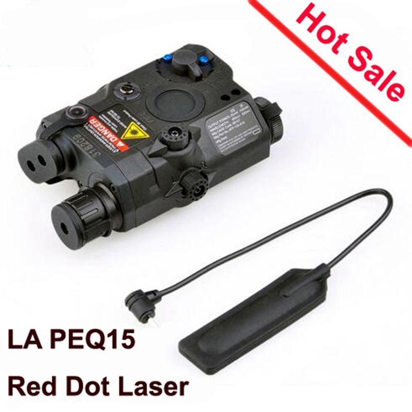 Hunting LA PEQ 15 Tactical Flashlight Led Laser IR Infrared Battery Case with Red Laser and IR Fits for Standard EX276
Hunting LA PEQ 15 Tactical Flashlight Led Laser IR Infrared Battery Case with Red Laser and IR Fits for Standard EX276