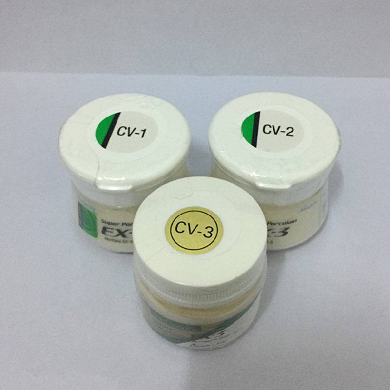 Noritake ex-3 ex3 Cervical porcelain CV-1 CV-2 CV-3 CV-4 50G Free shipping dental laboratory
Noritake ex-3 ex3 Cervical porcelain CV-1 CV-2 CV-3 CV-4 50G Free shipping dental laboratory