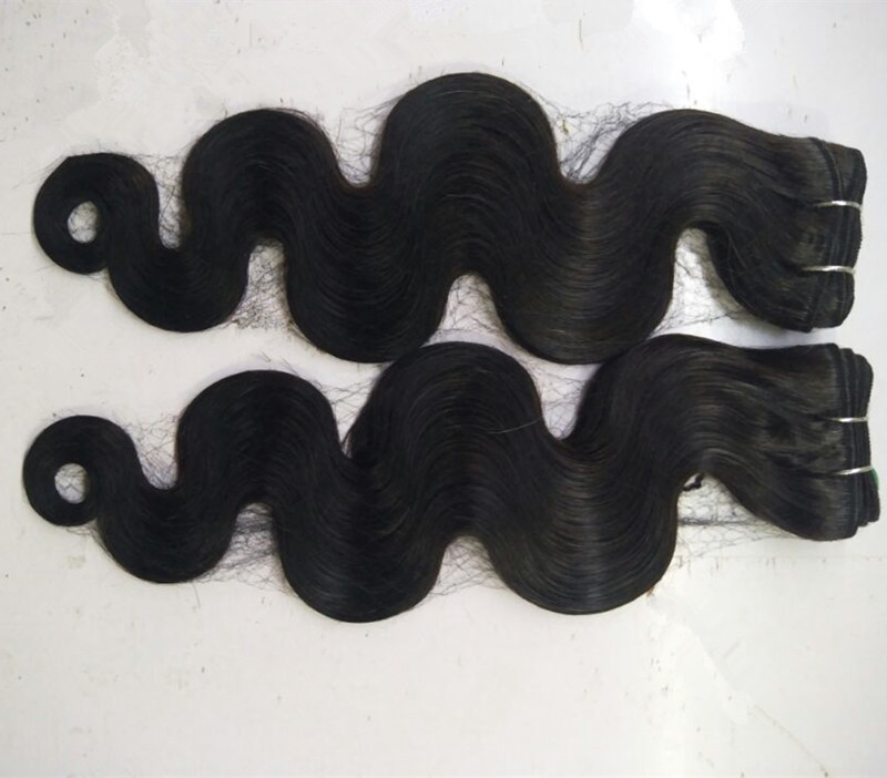 indian virgin human hair weave 3 bundles body wave hair weaves 95100 g 3pieces one set body weave natural black color