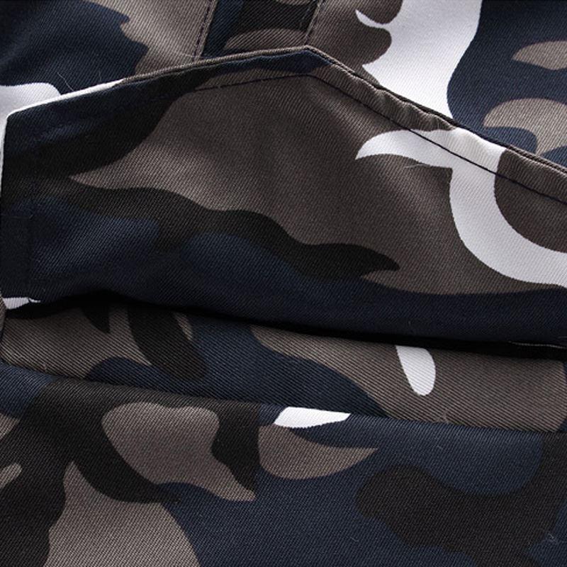 2017 Wadded Men Hooded Coats Veste Homme Parkas Jaqueta Masculina Men's Casual Fashion Slim Fit Medium Long Camouflage Jackets