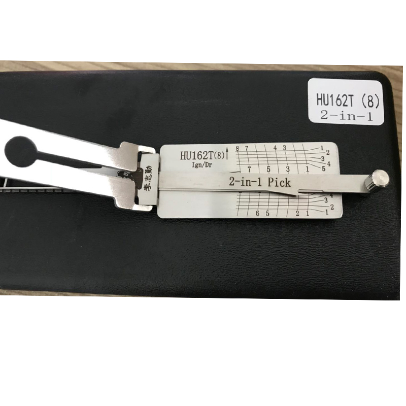 Lishi HU162T(8) 2-in-1 Repaced of VAG2015 Lock Pick and Decoder Set for VW Auto Locksmith Tools
Lishi HU162T(8) 2-in-1 Repaced of VAG2015 Lock Pick and Decoder Set for VW Auto Locksmith Tools