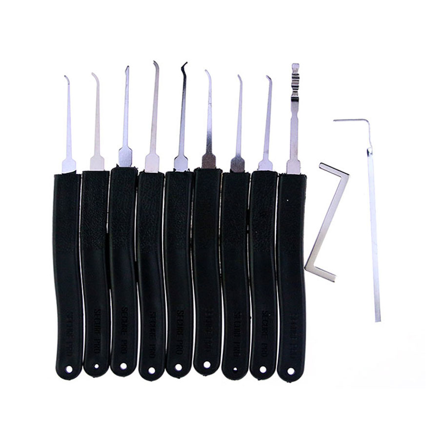 KLOM 9 Piece Hook and Picks Set - Premium Hook Picks for Locksmiths Beginners - on Sale
KLOM 9 Piece Hook and Picks Set - Premium Hook Picks for Locksmiths Beginners - on Sale