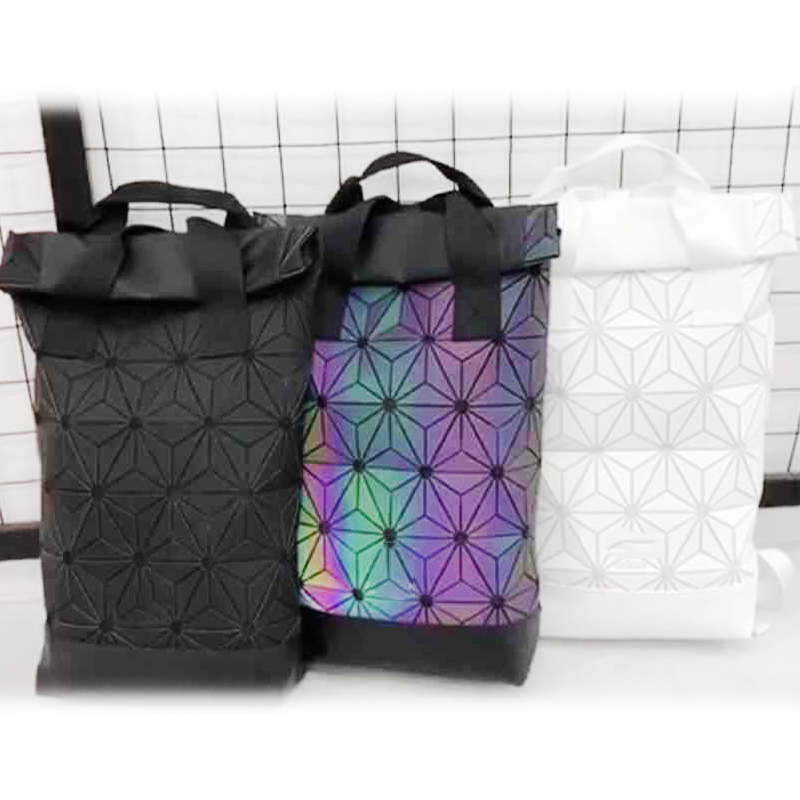 A Backpack rhombus men women unisex Diamond Lattice fashion bag sports and leisure bags 49*27*9cm, Black
A Backpack rhombus men women unisex Diamond Lattice fashion bag sports and leisure bags 49*27*9cm, Black