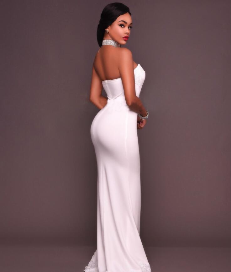 Stylish White Cheap Bridesmaid Dresses Long Mermaid Sweetheart Side Split Wedding Guest Dress Floor Length Satin Party Gowns Custom Made