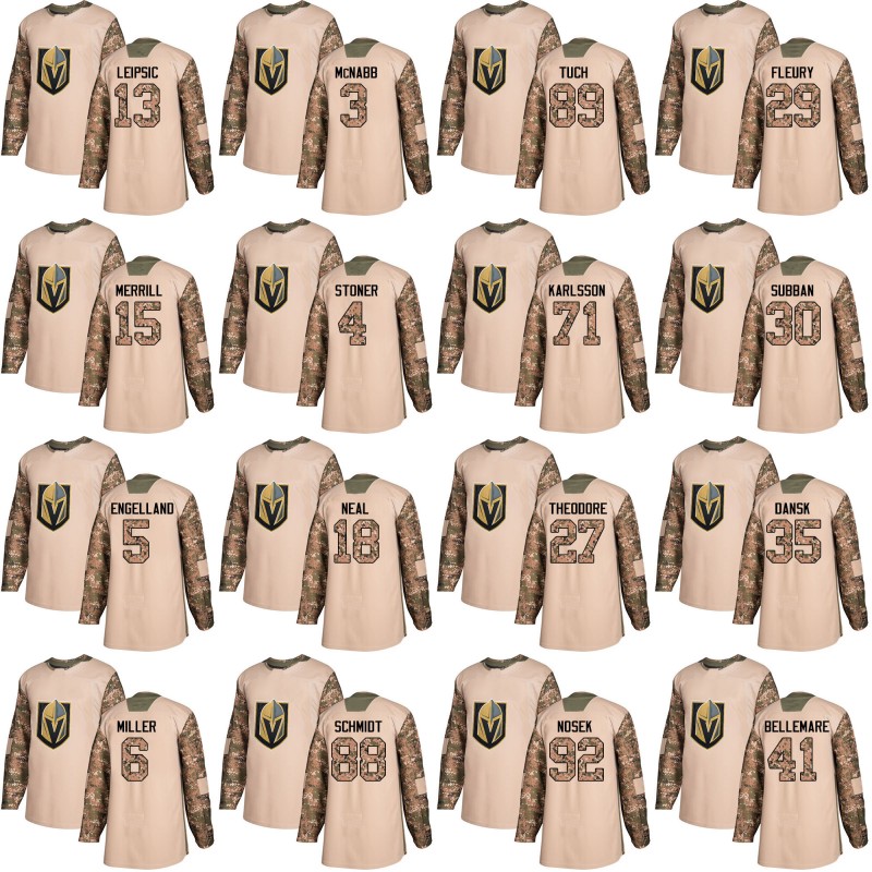 Tomas Tatar Ryan Reaves Vegas Golden Knights 2018 Camo Veterans Day Perron Clayton Stoner Alex Tuch Erik Haula Nate Schmidt Hockey Jerseys, 35 oscar dansk
Tomas Tatar Ryan Reaves Vegas Golden Knights 2018 Camo Veterans Day Perron Clayton Stoner Alex Tuch Erik Haula Nate Schmidt Hockey Jerseys, 35 oscar dansk