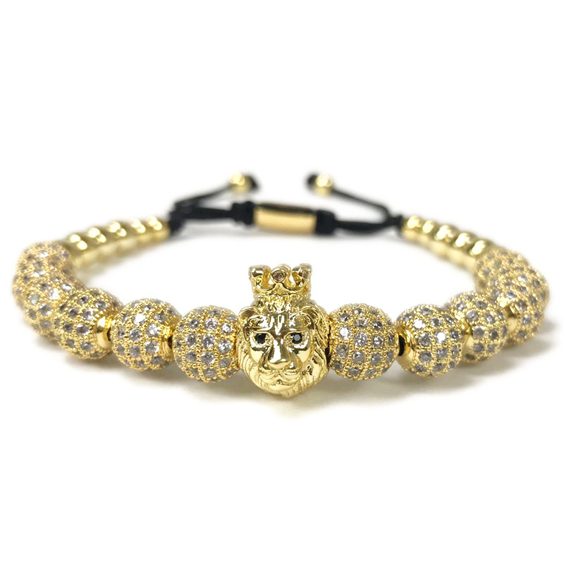 Crown Lion Charms B… - image