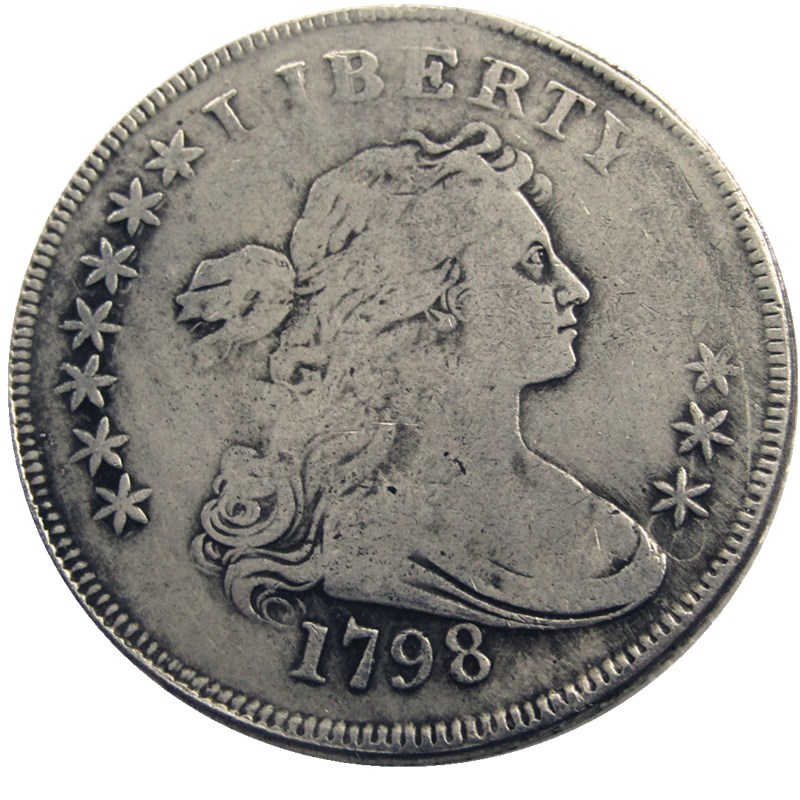 United States Of America 1798 Liberty Brass Silver Plated Replica Coins Letter Edge cheap factory price
United States Of America 1798 Liberty Brass Silver Plated Replica Coins Letter Edge cheap factory price