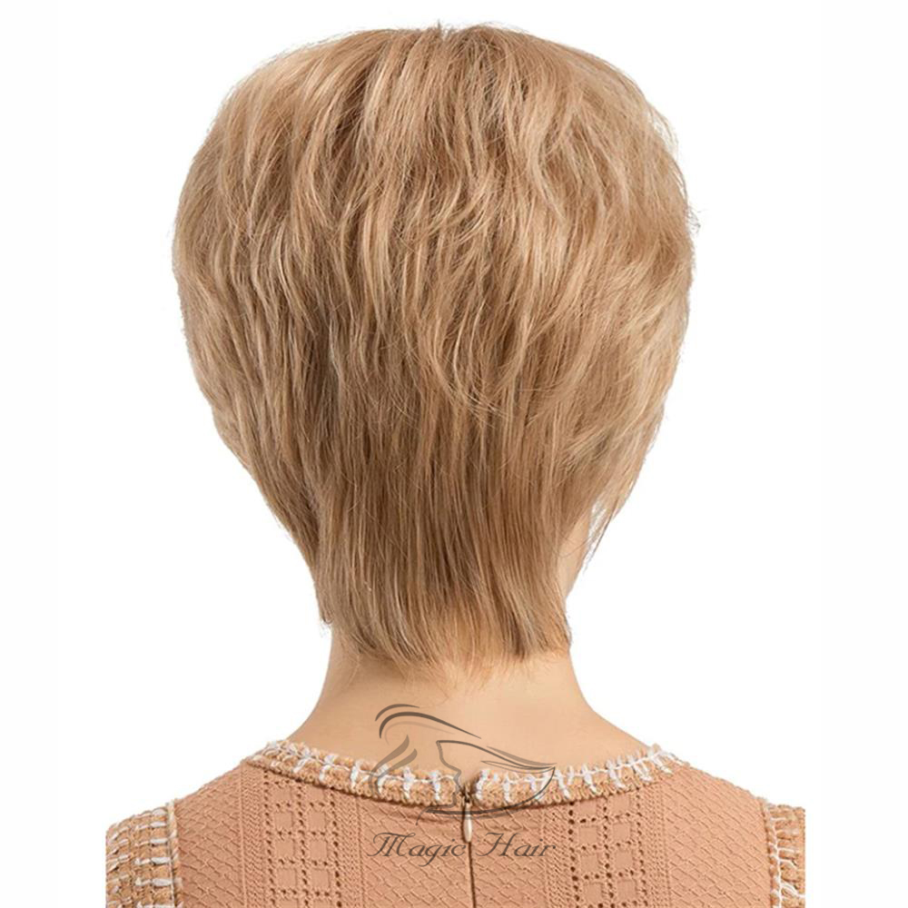 ombre color balayage short bob wigs mom style full lace human Hair wigs 8 inch Straight 130% Density Brazilian Virgin Hair