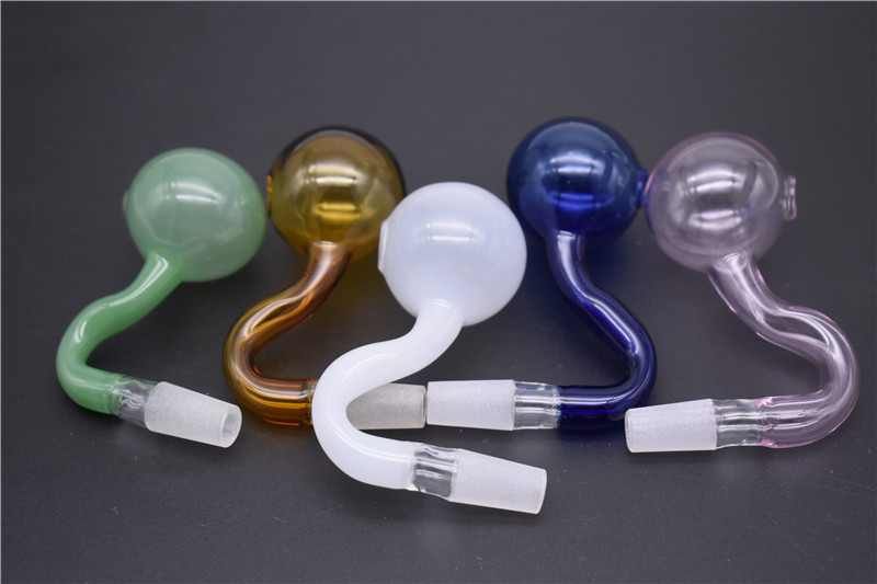 9mm/14mm/18mm male colorful smoking glass bowl adapter for herb water pipes glass bowls for water bongs Smoking thick glass water pipe Bowl