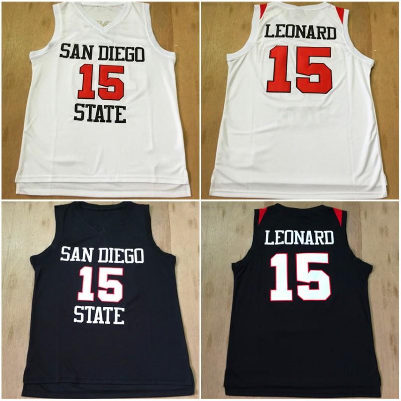 #15 Kawhi Leonard San Diego State Jersey Cheap Leonard White Black College Jersey Stitched University Retro Basketball Jerseys
#15 Kawhi Leonard San Diego State Jersey Cheap Leonard White Black College Jersey Stitched University Retro Basketball Jerseys