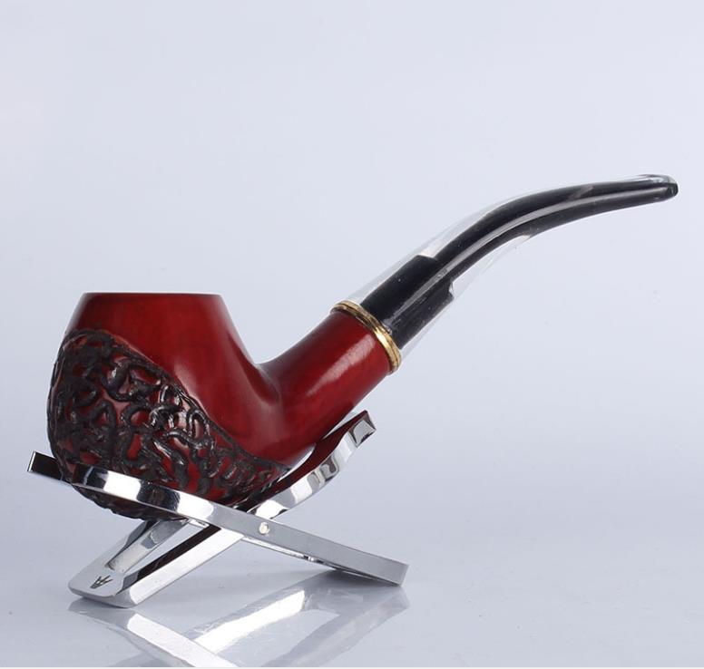 Creative white tail, mahogany printing, solid wood pipe, red sandalwood and metal ring detachable pipe.
Creative white tail, mahogany printing, solid wood pipe, red sandalwood and metal ring detachable pipe.