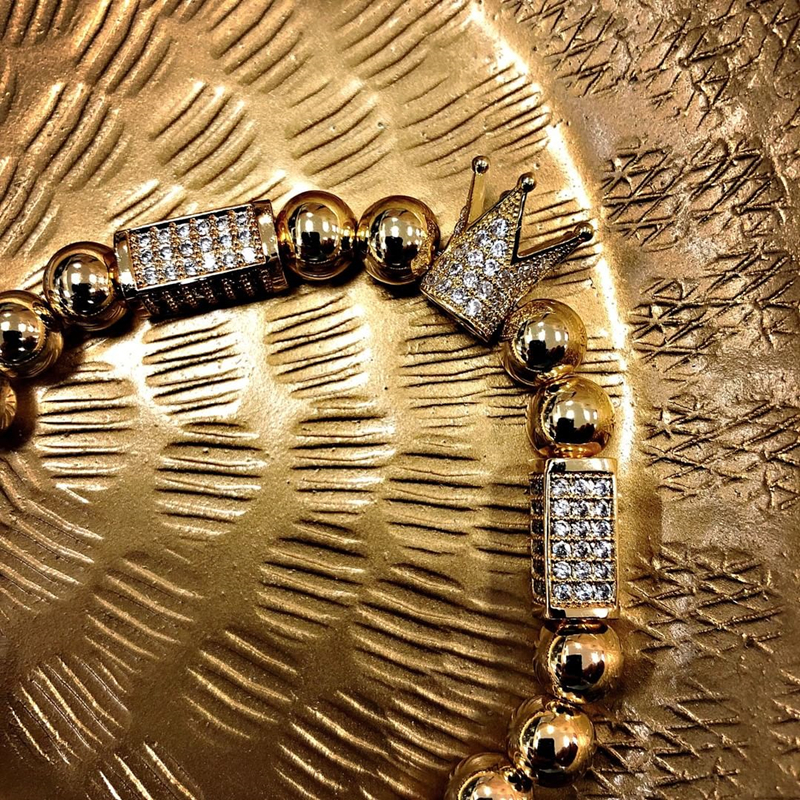 Men Bracelet Fashion Stainless Steel beads jewelry charms bracelets for women pulseira Jewellery Gift Valentine's Day Holiday Christmas