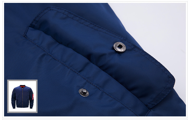 Mens Jackets Autumn Winter Male Solid Color Coats Spring MA1 Bomber Jakcet Mans Pilot Outerwear AAA Discount for in-store purchases