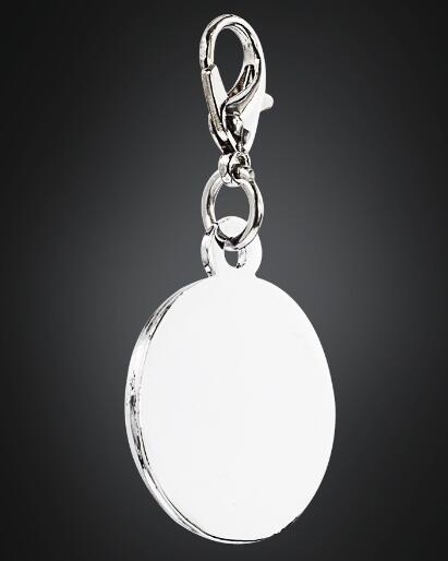 20PCSlot Colors 18mm footprints Cat Dog paw print hang pendant charms with lobster clasp fit for diy keychains fashion jewelrys