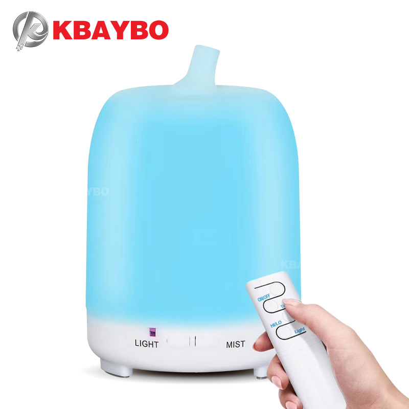 KBAYBO 200ml essential oil diffuser Air humidifier cool mist maker with remote control aroma diffusers ultrasonic mist fogger