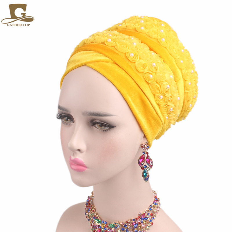 2017 New FASHION women Velvet turban 3D beaded flower Extra Long Head Wraps Hijab Head Scarf headscarf
2017 New FASHION women Velvet turban 3D beaded flower Extra Long Head Wraps Hijab Head Scarf headscarf