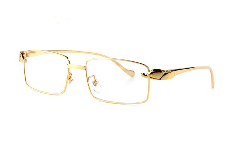 Fashion designer leopard sunglasses 18k gold plated full-frame optical glasses transparent lens brown black lens with original box
Fashion designer leopard sunglasses 18k gold plated full-frame optical glasses transparent lens brown black lens with original box
