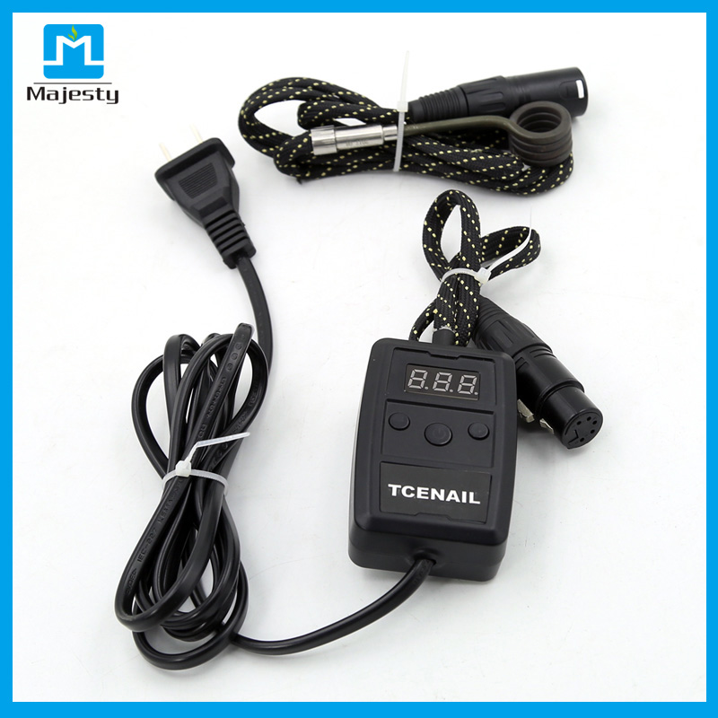 2018 enail dnail analog enailectric Nail Kit For Oil Rig With Titanium Nail Temperature 250 - 999 Degrees Fahrenheit without glass pipe, Black
2018 enail dnail analog enailectric Nail Kit For Oil Rig With Titanium Nail Temperature 250 - 999 Degrees Fahrenheit without glass pipe, Black