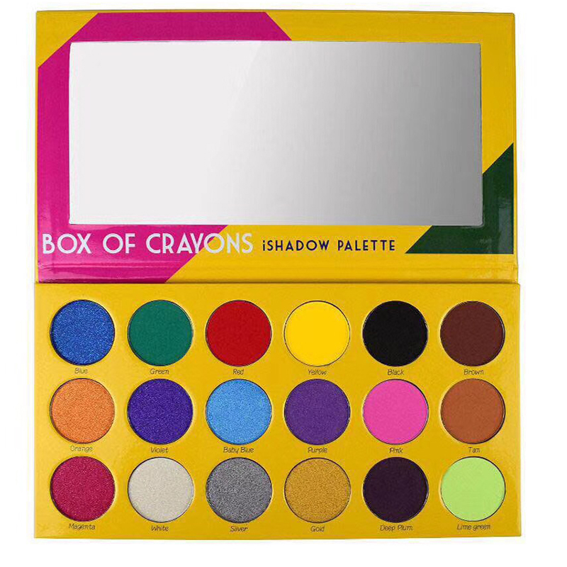 Dropshipping makeup Eyeshadow Palette Box of crayons ishadow palette Cosmetics 18 Colors Shimmer Beauty Matte Eye shadow THE CRAYONS CASE
Dropshipping makeup Eyeshadow Palette Box of crayons ishadow palette Cosmetics 18 Colors Shimmer Beauty Matte Eye shadow THE CRAYONS CASE