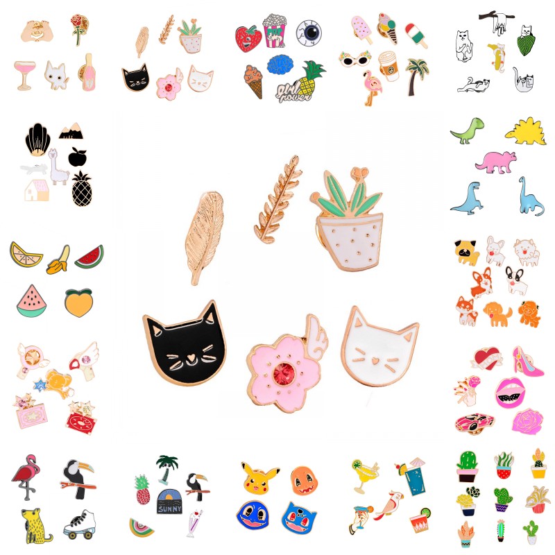 Animal Ice Cream Lapel Pin brooches For Women Girl Hat Scarf Collar enamel Badges Pins Brooches as GIFT
Animal Ice Cream Lapel Pin brooches For Women Girl Hat Scarf Collar enamel Badges Pins Brooches as GIFT
