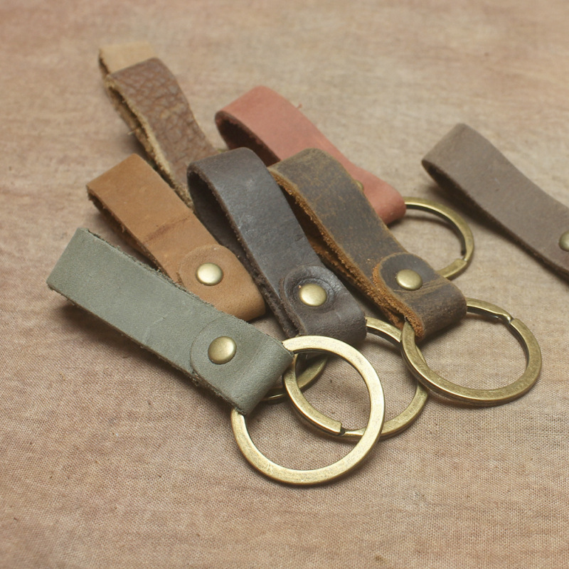 Genuine leather key holder single key ring for wedding favors gift, whole sale price, mixed colors
Genuine leather key holder single key ring for wedding favors gift, whole sale price, mixed colors