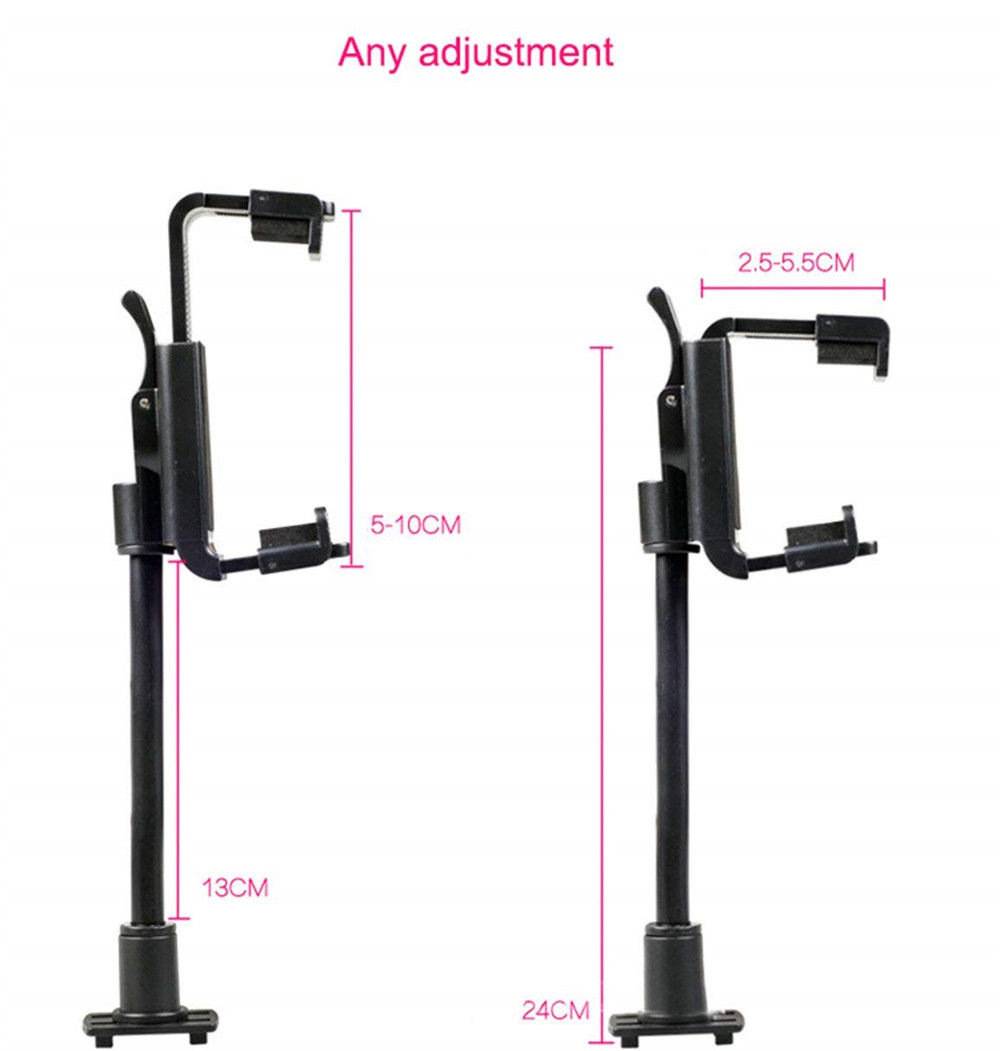 Universal 360° Car Rearview Mirror Mount Stand Holder Cradle For Cell Phone GPS Cell Phone Mounts Holders7602213