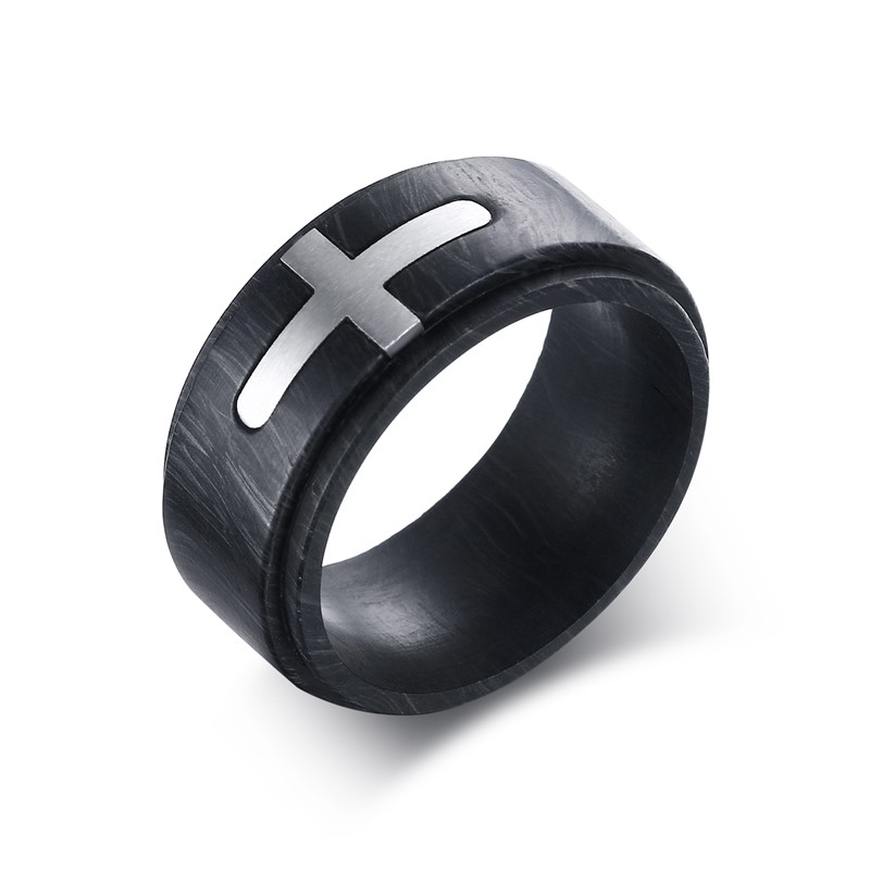 Matt Finish 10mm Carbon Fiber Ring with Stainless Steel Cross Minimalist Ring Lightweight Ring Perfect for Active Lifestyles
Matt Finish 10mm Carbon Fiber Ring with Stainless Steel Cross Minimalist Ring Lightweight Ring Perfect for Active Lifestyles