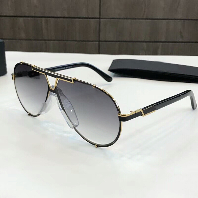 Pilot Sunglasses for Men 909 Black Gold Grey Shaded Gafas de sol women Sunglasses Shades UV400 lens Glasses New
Pilot Sunglasses for Men 909 Black Gold Grey Shaded Gafas de sol women Sunglasses Shades UV400 lens Glasses New