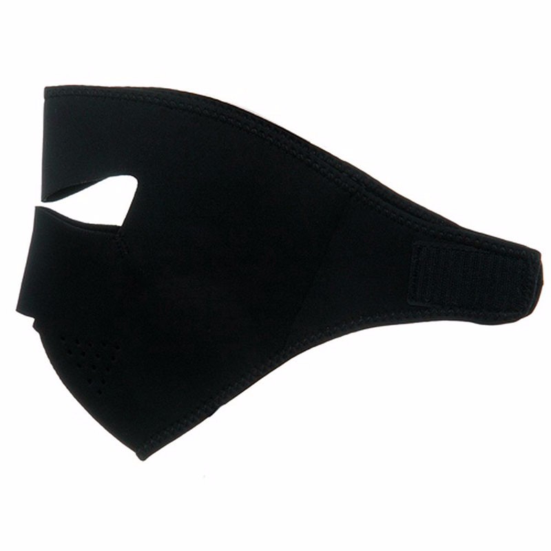 Winter Exercise Mask Cycling Full Face Ski Mask Windproof Outdoor Bicycle Bike Running Black