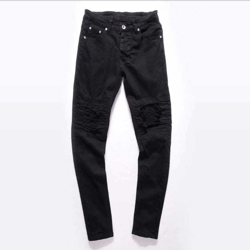 2019 Mens Skinny jeans Runway slim Biker Casual jeans denim Knee Hole hiphop pants Washed high quality Free Shipping, B-112 black
2019 Mens Skinny jeans Runway slim Biker Casual jeans denim Knee Hole hiphop pants Washed high quality Free Shipping, B-112 black