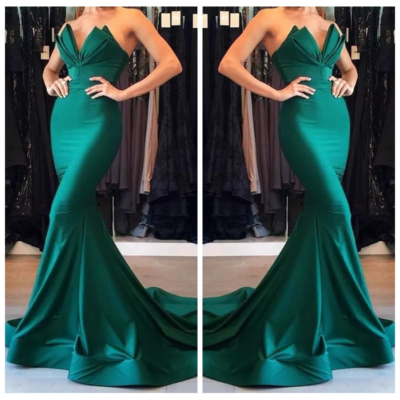 2019 Sweetheart Prom Dresses Mermaid Backless Sweep Train Sexy Evening Party Gowns Vestidos De Soiree Cheap, Gold
2019 Sweetheart Prom Dresses Mermaid Backless Sweep Train Sexy Evening Party Gowns Vestidos De Soiree Cheap, Gold