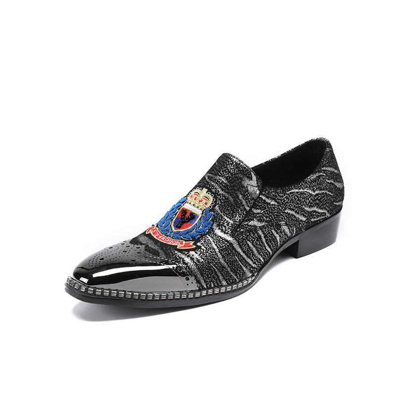 New Arrival Luxury Men Casual Shoes Metal Toe Charm Fashion Slip On Embroidered Tide Leisure Shoes Man Party Show Shoes 46, Black
New Arrival Luxury Men Casual Shoes Metal Toe Charm Fashion Slip On Embroidered Tide Leisure Shoes Man Party Show Shoes 46, Black