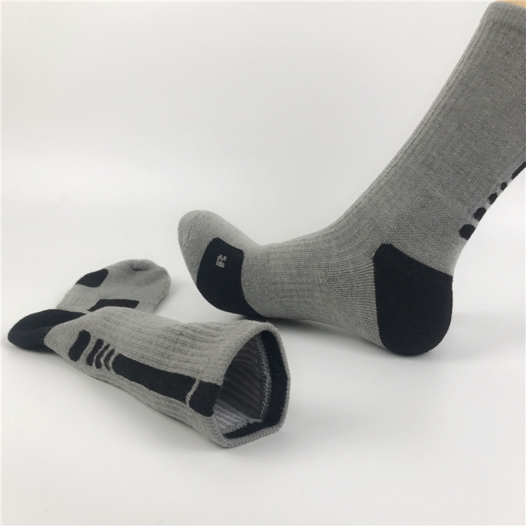 Fashion Professional Elite Basketball Middle Socks The Knee Athletic Sport Men Compression Thermal Boys Winter Socks