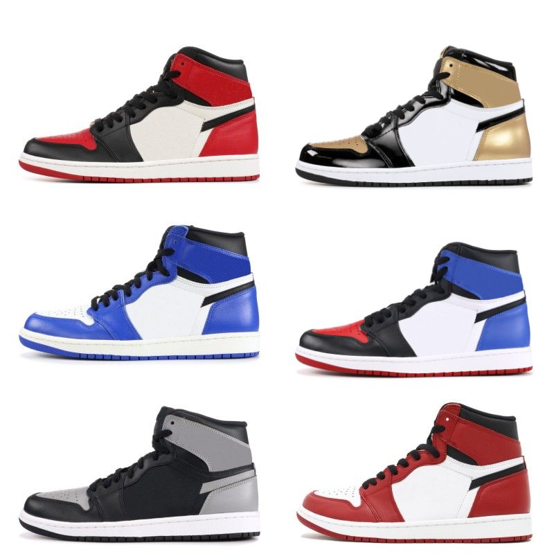 1 Chicago white red Top 3 Black Bred toe Basketball Shoes shadow Mens trainers 1s Royal Sneakers With Shoes Box Michael Sports
1 Chicago white red Top 3 Black Bred toe Basketball Shoes shadow Mens trainers 1s Royal Sneakers With Shoes Box Michael Sports