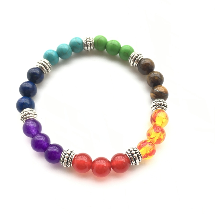 Natural Lava Stone Beaded Strands Bracelets 7 Reiki Chakra Healing BalanceVolcano turquoise frosted agate beads elastic energy bracelets, Black
Natural Lava Stone Beaded Strands Bracelets 7 Reiki Chakra Healing BalanceVolcano turquoise frosted agate beads elastic energy bracelets, Black