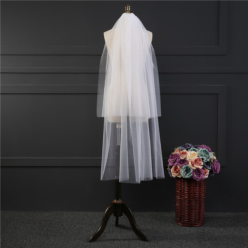 2018 New High Quality Long White Ivory Wedding Veil Appliques Lace Beaded Bridal Veils Bride Wedding Accessories For Wedding Dresses QC1205
2018 New High Quality Long White Ivory Wedding Veil Appliques Lace Beaded Bridal Veils Bride Wedding Accessories For Wedding Dresses QC1205