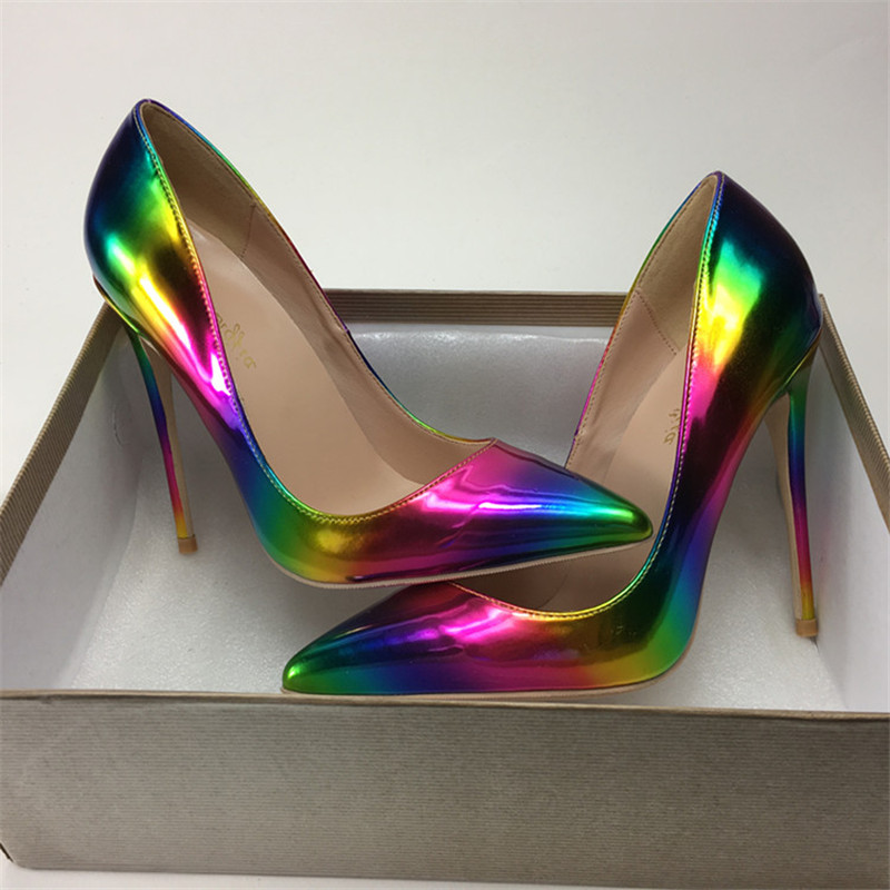 lady 2019 fashion women multi patent leather high heels shoes girls sandals stiletto poined toe high-heeled shoes pump, Black
lady 2019 fashion women multi patent leather high heels shoes girls sandals stiletto poined toe high-heeled shoes pump, Black