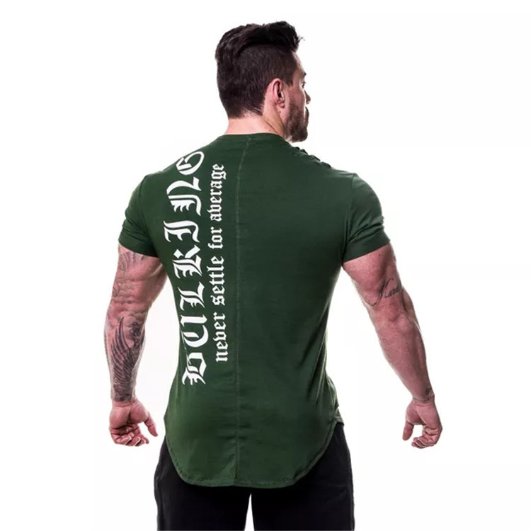 Men's T-Shirts Mens Fitness GYM Tshirts Muscle Athletic Summer Sports Tshirt Short Sleeved Tops Hommes Tee, Green
Men's T-Shirts Mens Fitness GYM Tshirts Muscle Athletic Summer Sports Tshirt Short Sleeved Tops Hommes Tee, Green
