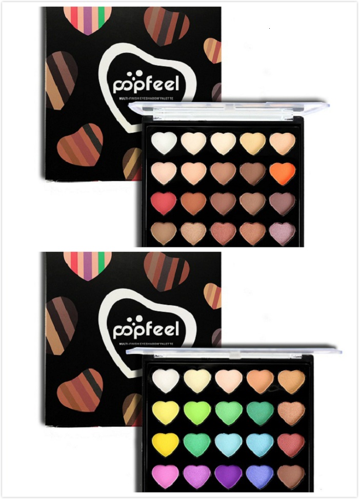 New brand POPFEEL 25 color heart shape makeup eyeshadow palette makeup palettes 2 styles in stock, As listing
New brand POPFEEL 25 color heart shape makeup eyeshadow palette makeup palettes 2 styles in stock, As listing