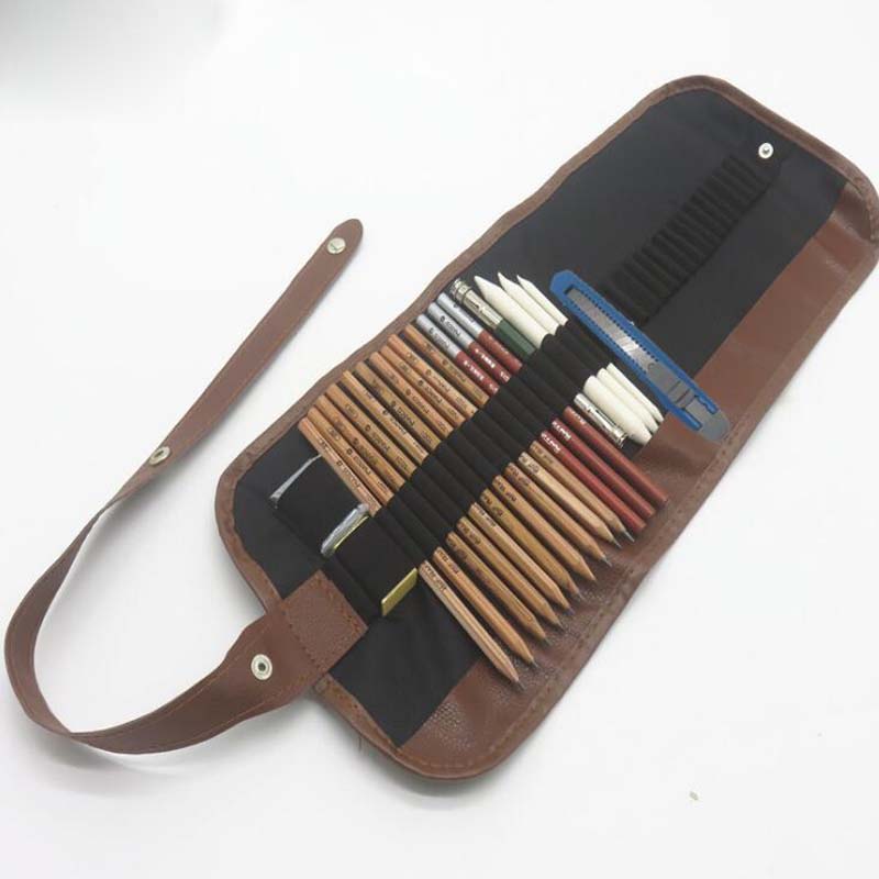 29pcs Painting Set Sketch Pencils Charcoal Extender Eraser Paper Pen Cutter Drawing Set hot sale Tool
29pcs Painting Set Sketch Pencils Charcoal Extender Eraser Paper Pen Cutter Drawing Set hot sale Tool