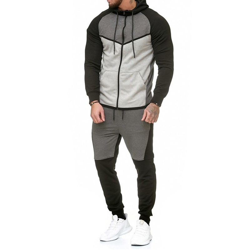 Autumn Fitness Sportswear Men Set Fashion Tracksuits Sets Man Bodybuilding Hoodies Pant Casual Outwear Suits Dropshipping, Gray
Autumn Fitness Sportswear Men Set Fashion Tracksuits Sets Man Bodybuilding Hoodies Pant Casual Outwear Suits Dropshipping, Gray