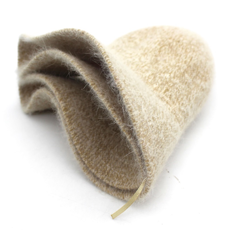 Ditpossible new winter bucket hats for women fur caps gorro fishing hat female wind brim panama hats elegant ladies headwear D18110601