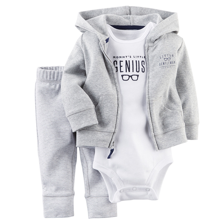 Baby Boys Clothes Outfit Infant Boy Clothes stripe hoodies+jumpsuit+pants 3PCS/set Baby Long Sleeve Baby Autumn suit romper boy Clothing Set
Baby Boys Clothes Outfit Infant Boy Clothes stripe hoodies+jumpsuit+pants 3PCS/set Baby Long Sleeve Baby Autumn suit romper boy Clothing Set