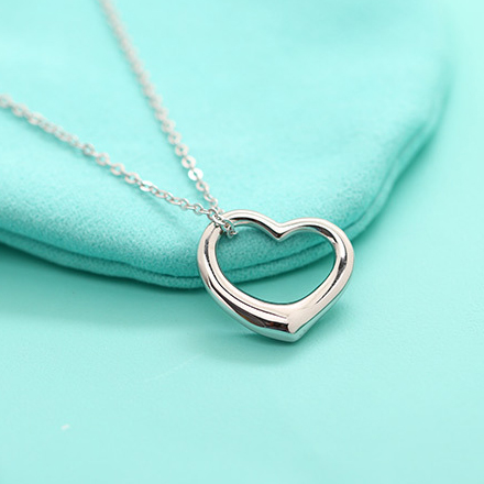 Elegant tif brand jewelry sterling 925 silver simple open heart pendant love necklace trendy bijoux birthday gift for women
Elegant tif brand jewelry sterling 925 silver simple open heart pendant love necklace trendy bijoux birthday gift for women