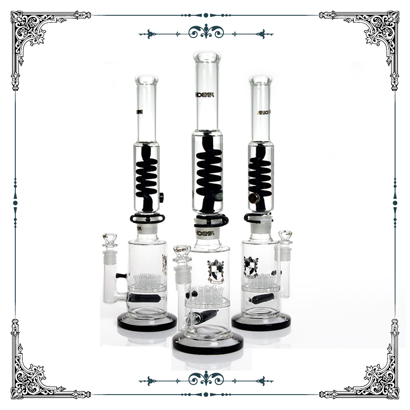18 inch Phoenix straight tube bong Freezable coil glass bongs Sprinkler perc build glycerin bong inline per heady glass water pipe hookah
18 inch Phoenix straight tube bong Freezable coil glass bongs Sprinkler perc build glycerin bong inline per heady glass water pipe hookah