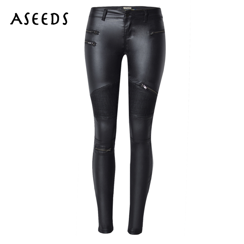 Wholesale-2017 winter Sexy Women Pu Leather Black Pants Zipper Stretch Bodycon Pleated Patchwork punk rock Women Pencil Long Pants
Wholesale-2017 winter Sexy Women Pu Leather Black Pants Zipper Stretch Bodycon Pleated Patchwork punk rock Women Pencil Long Pants