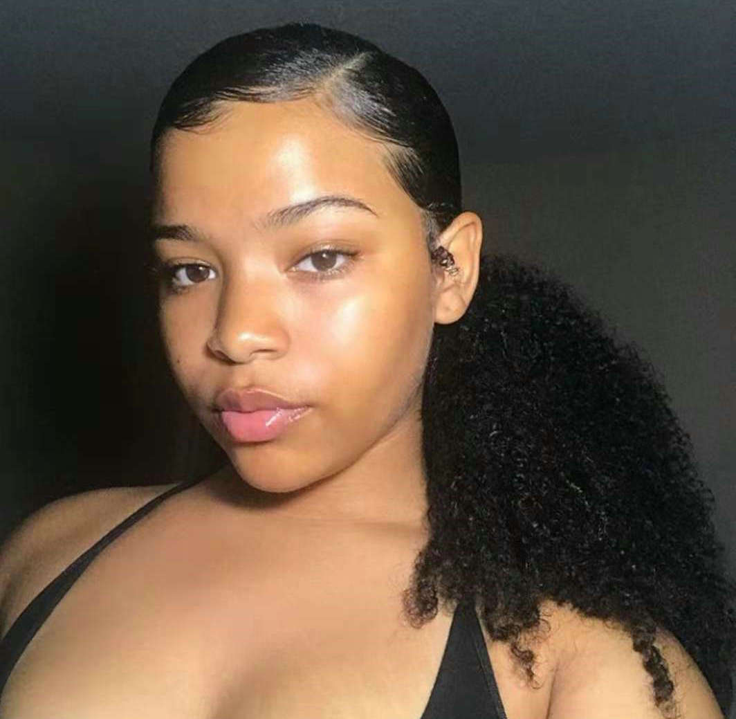 Afro Kinky Curly Hair Piece Clip-In jet black Kinkys Curly Human Hair Ponytail Drawstring Natural Ponytail Extension For Black Women