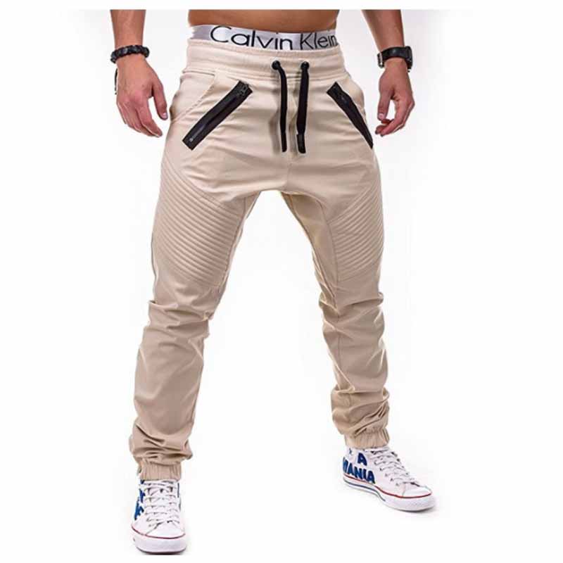 Men Pants 2018 New Fashion Brand Tooling pockets Joggers Pants Male Trousers Casual Mens Joggers Solid Sweatpants XXXL